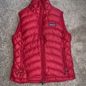 Patagonia goose down puffer vest